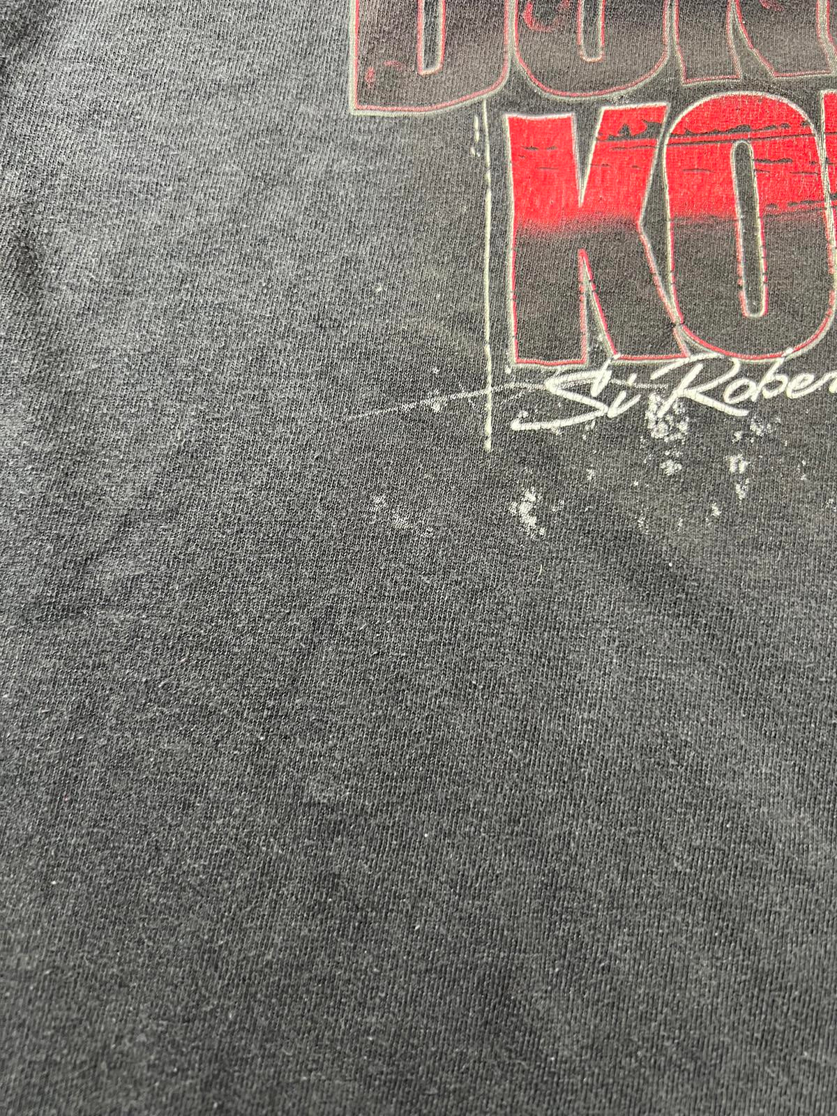 Duck Commander Men's Black Graphic T-Shirt Size Large