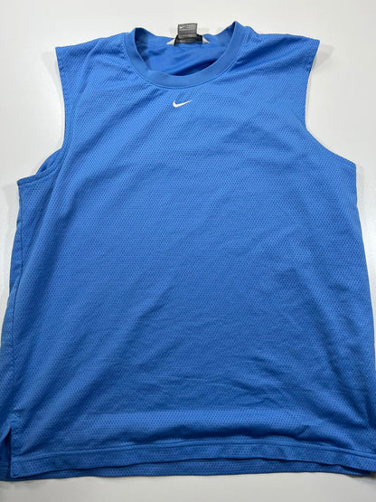 Nike Men's Blue Sleeveless Athletic Jersey Size Medium