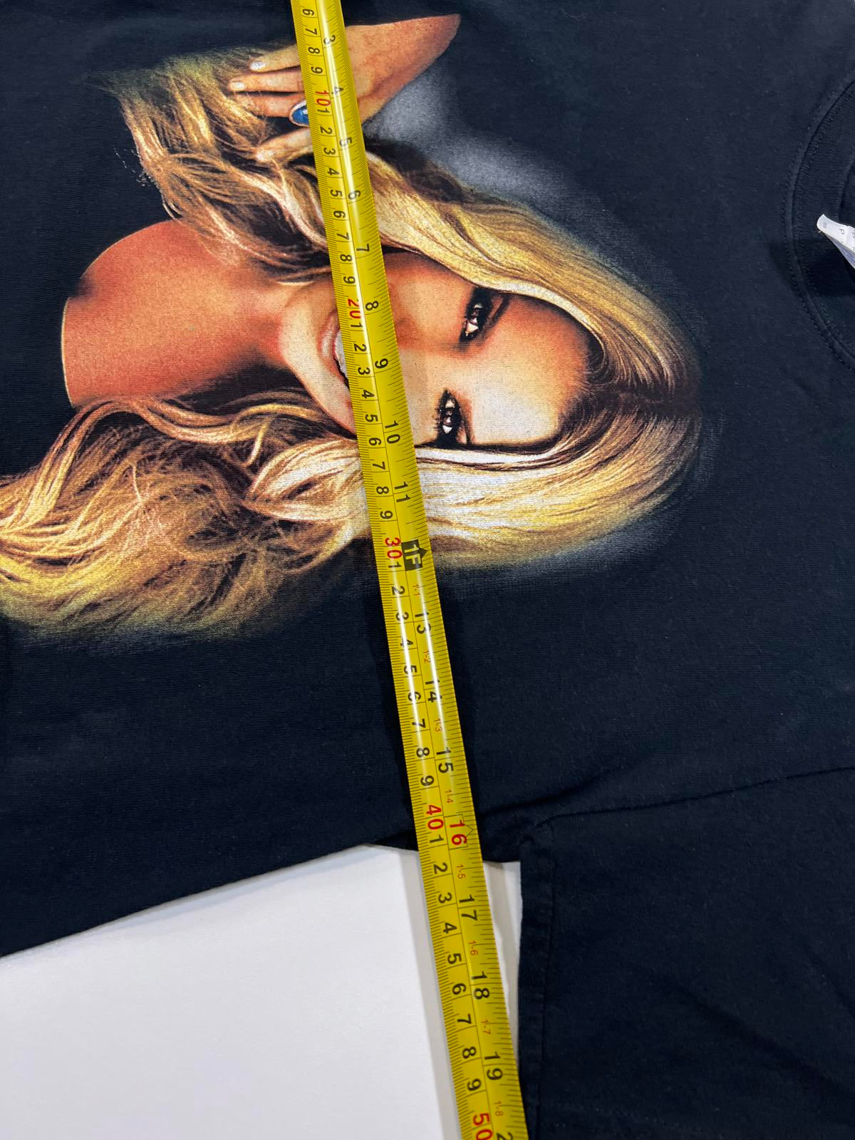 2008 Jessica Simpson Come On Over Black Graphic T-Shirt