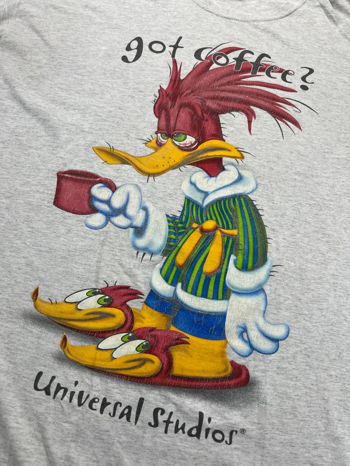 Universal Studios woody woodpecker 'Got Coffee?' T-Shirt
