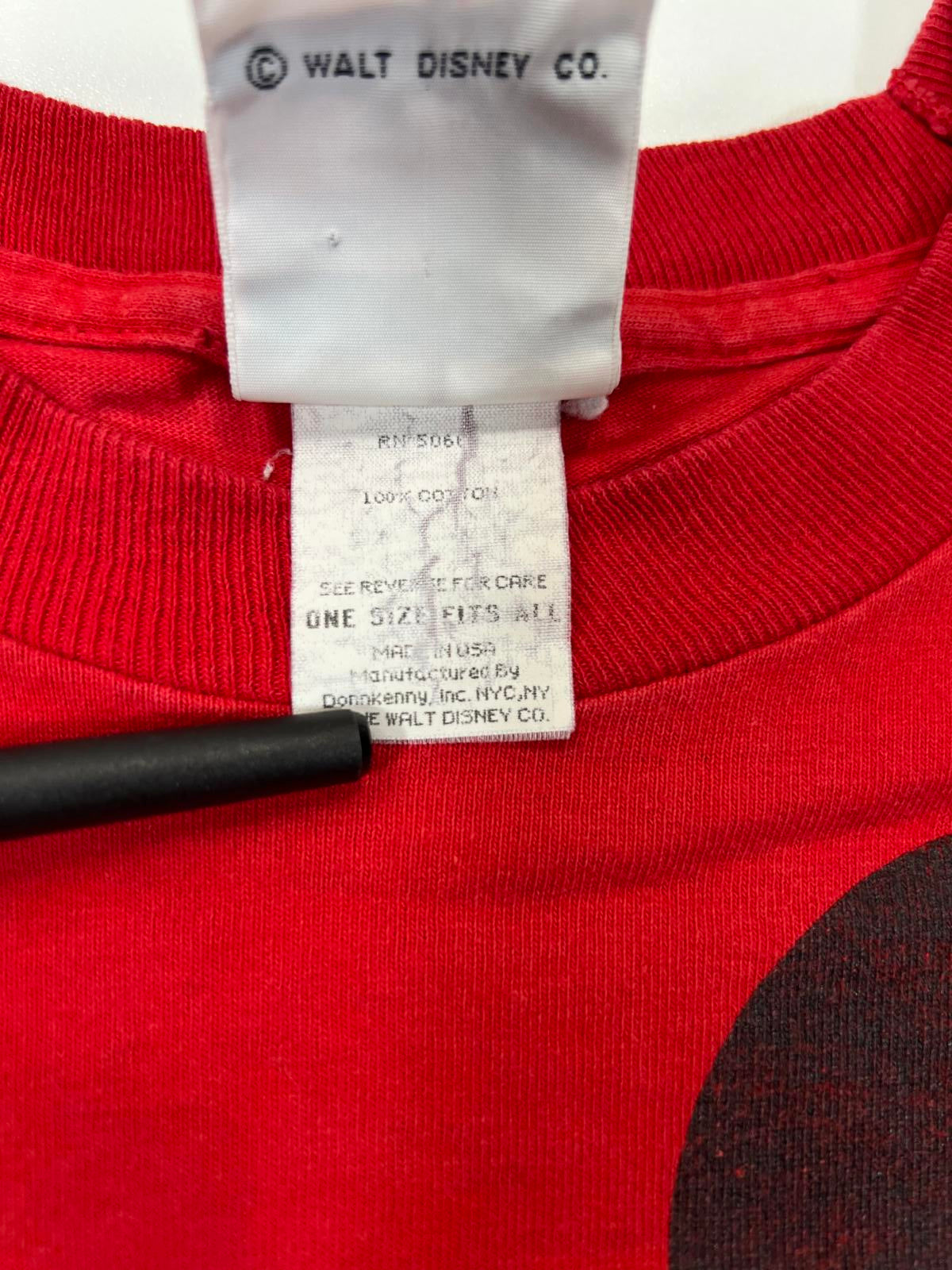 Mickey Mouse Red Graphic T-Shirt