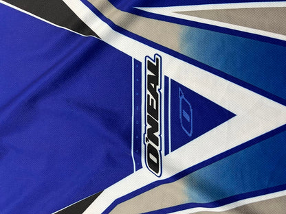 O'Neal Blue and Grey Motorcycle Racing Jersey
