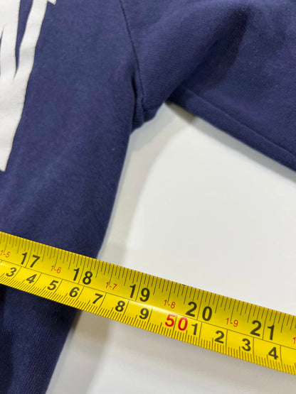 Jerzees Michigan Navy Blue Crewneck Sweatshirt