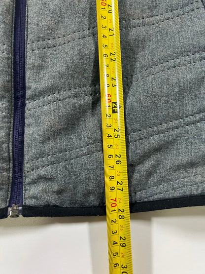 Nike Men's Plaid Puffer Vest reversible