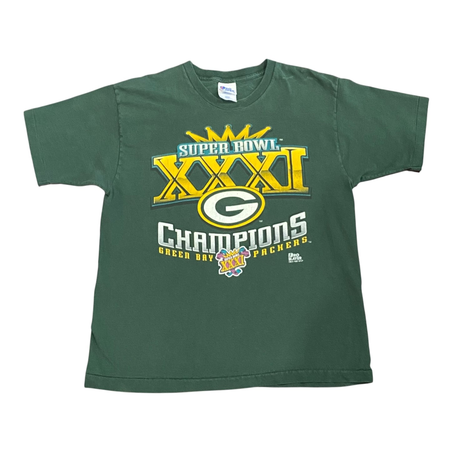 Vintage 1997 Green Bay Packers Shirt Super Bowl XXXI Champions