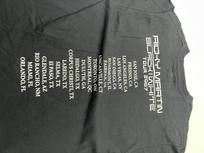 Ricky Martin Black and White Tour 2007 Graphic T-Shirt