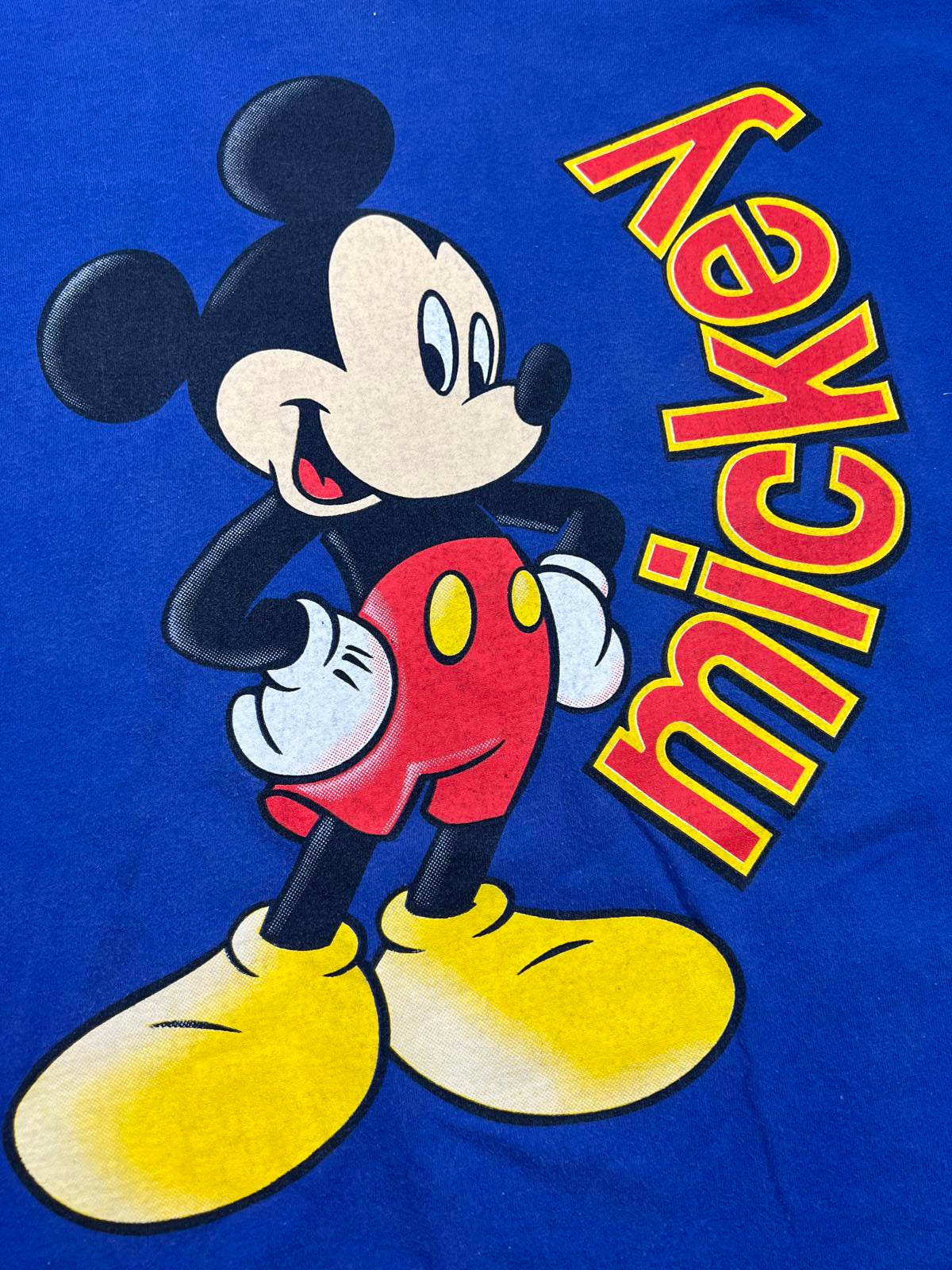 Vintage Mickey Mouse Blue T-Shirt