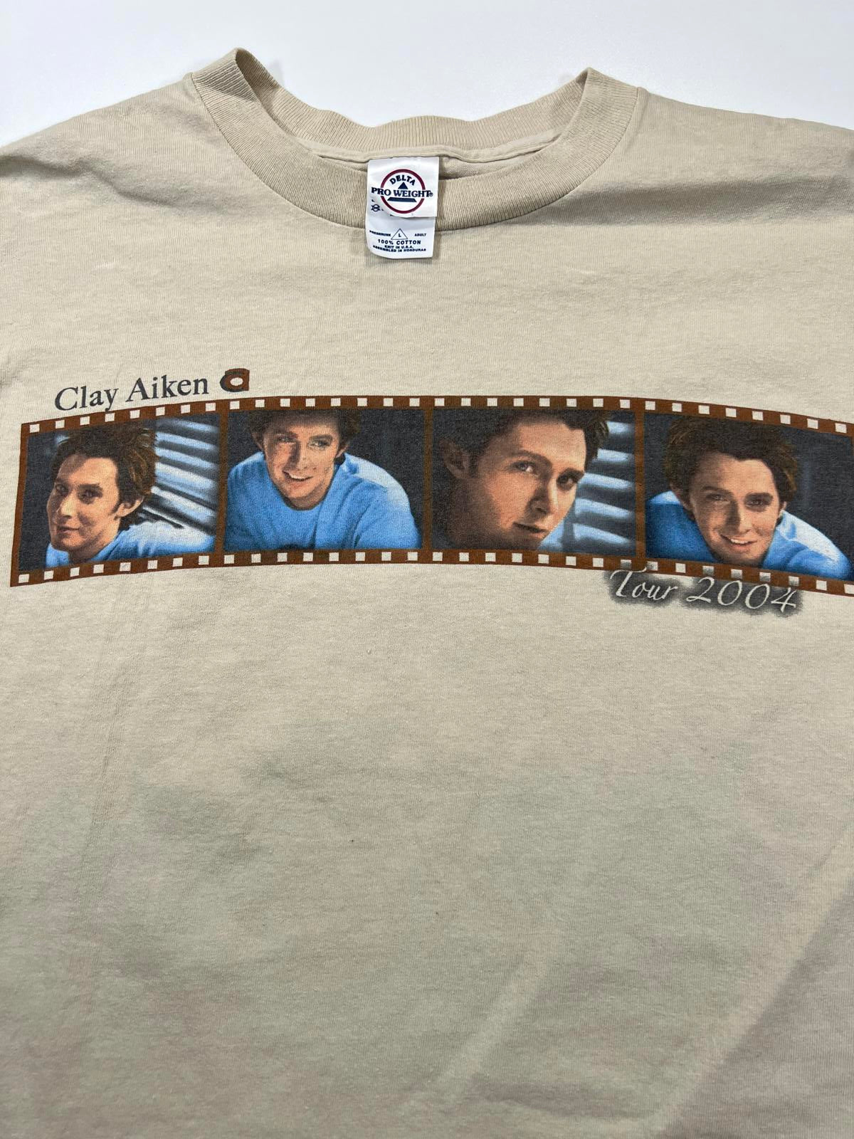 Clay Aiken 2004 Tour Vintage T-Shirt