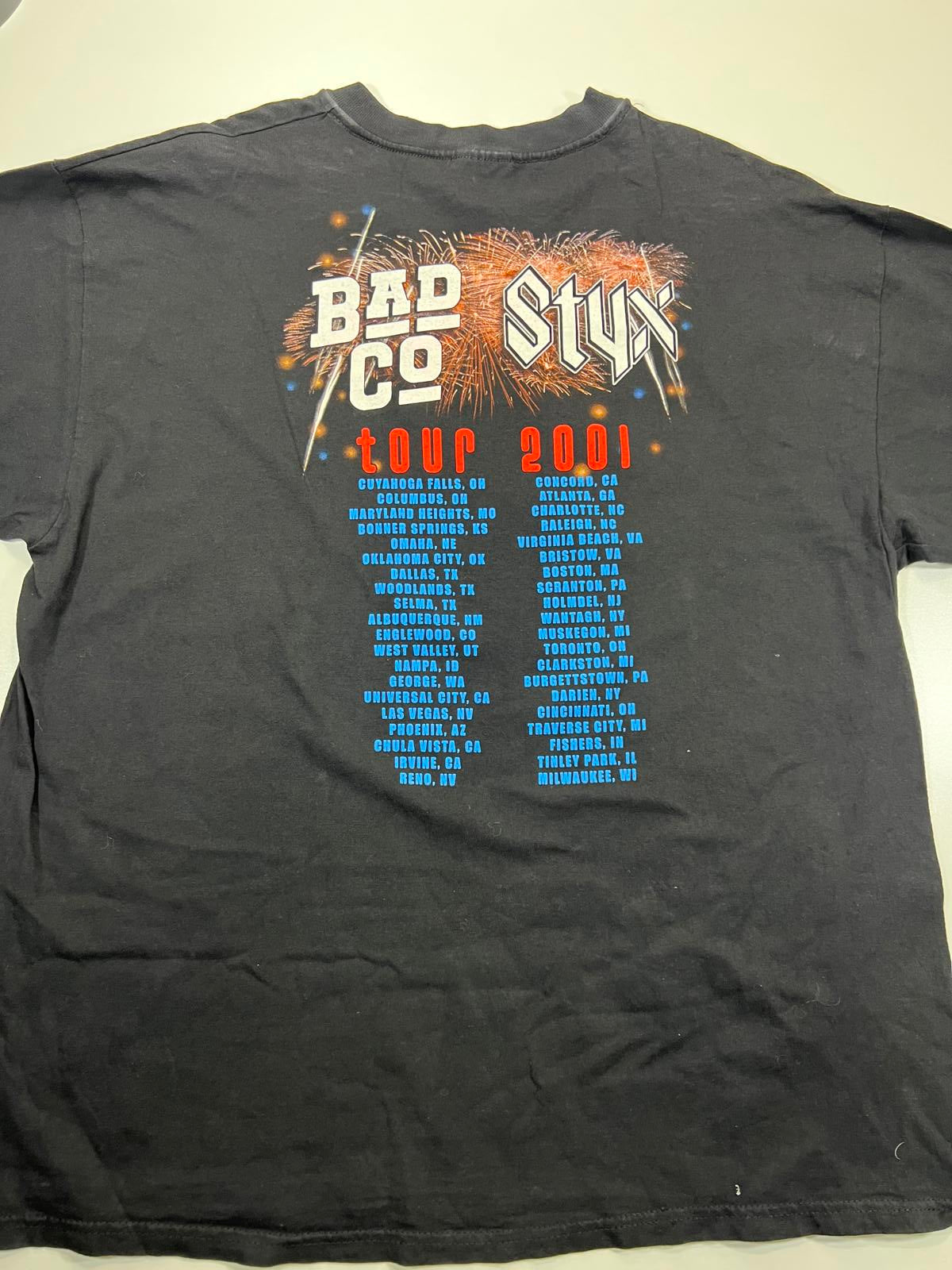 Vintage Styx Bad Co Graphic T-Shirt