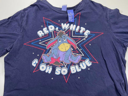 Disney Eeyore Red, White & Oh So Blue T-Shirt - Women's 1X