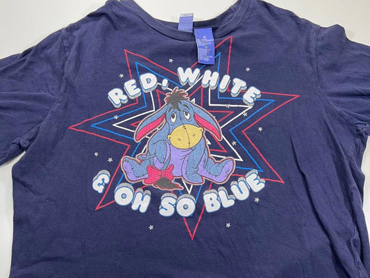 Disney Eeyore Red, White & Oh So Blue T-Shirt - Women's 1X