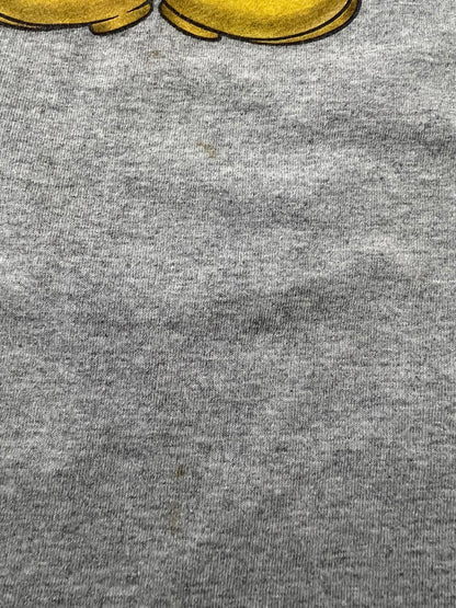 Vintage Mickey Mouse Grey T-Shirt with USA Flag youth large