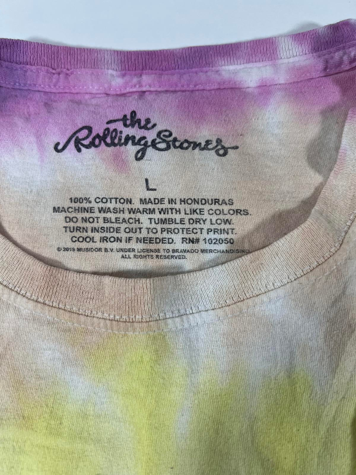 The Rolling Stones Tie-Dye Graphic T-Shirt size Large