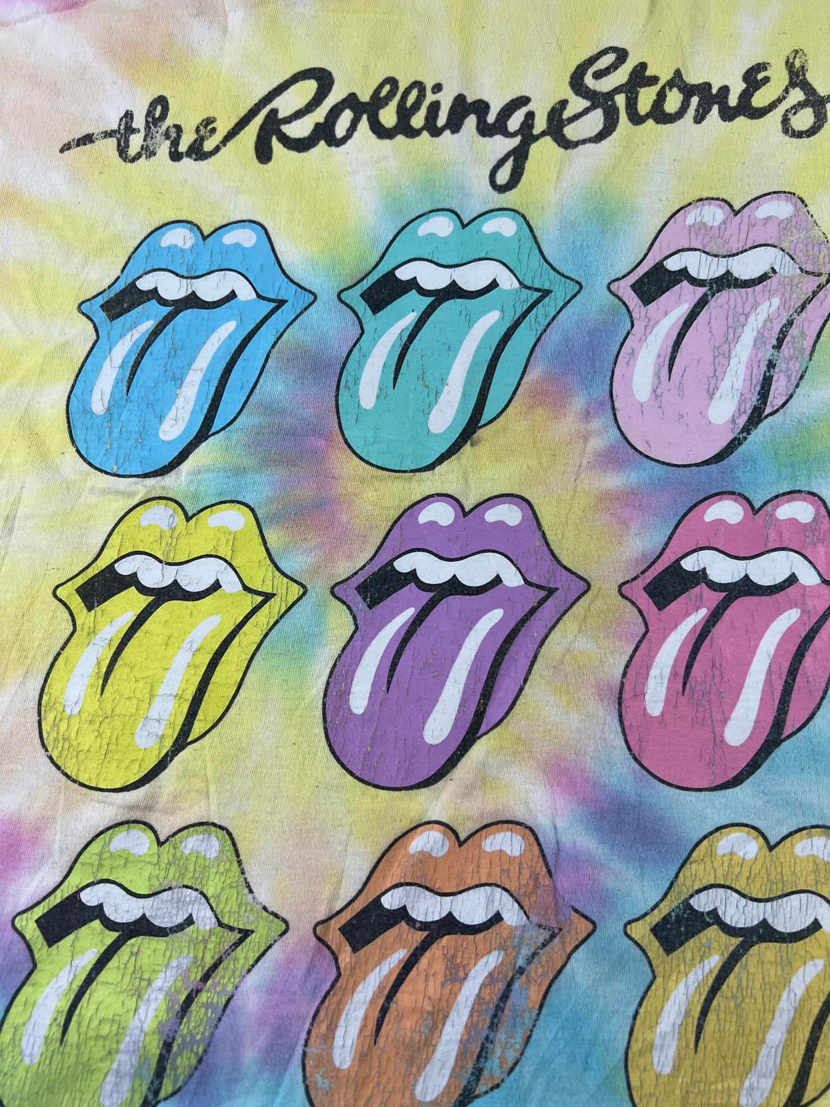The Rolling Stones Tie-Dye Graphic T-Shirt size Large