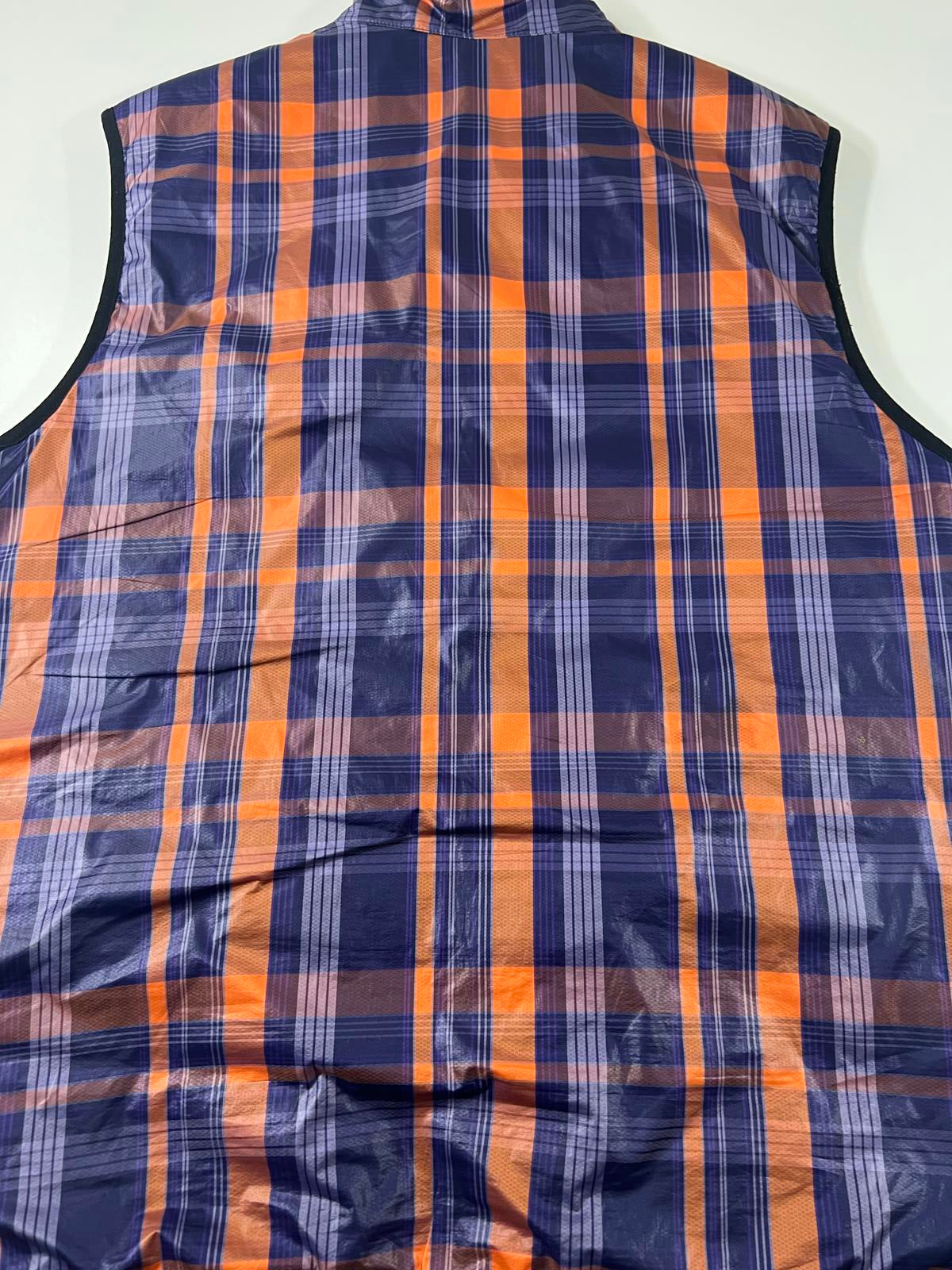 Nike Men's Plaid Puffer Vest reversible