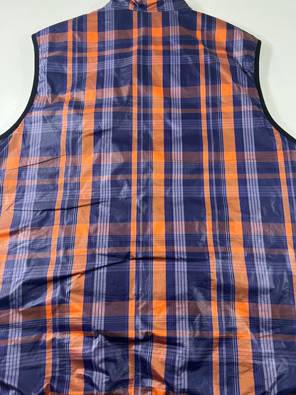 Nike Men's Plaid Puffer Vest reversible