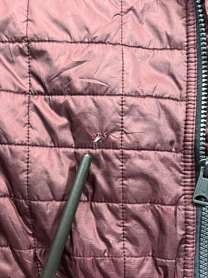 Tommy Hilfiger Quilted Men's Vest Burgundy Medium