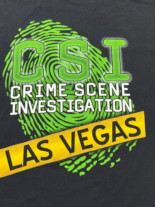 CSI Crime Scene Investigation Las Vegas T-Shirt Medium