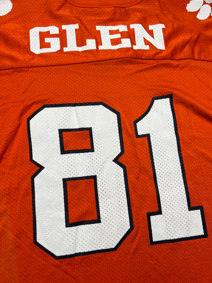 Men's Clemson college Orange Football Jersey Size Large #81