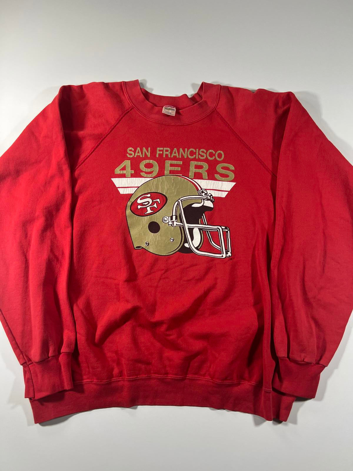 Vintage San Francisco 49ers Red Sweatshirt M