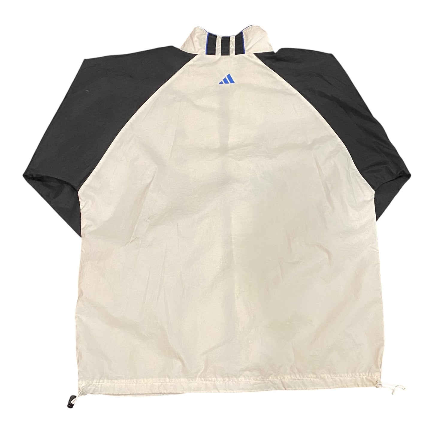 Vintage 90s ADIDAS 3 Stripes Full Zip Windbreaker Jacket