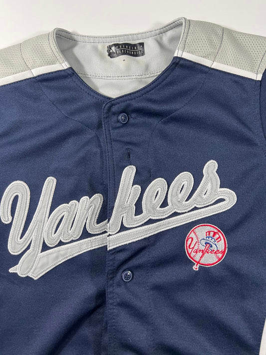 True Fan New York Yankees Baseball Jersey youth medium