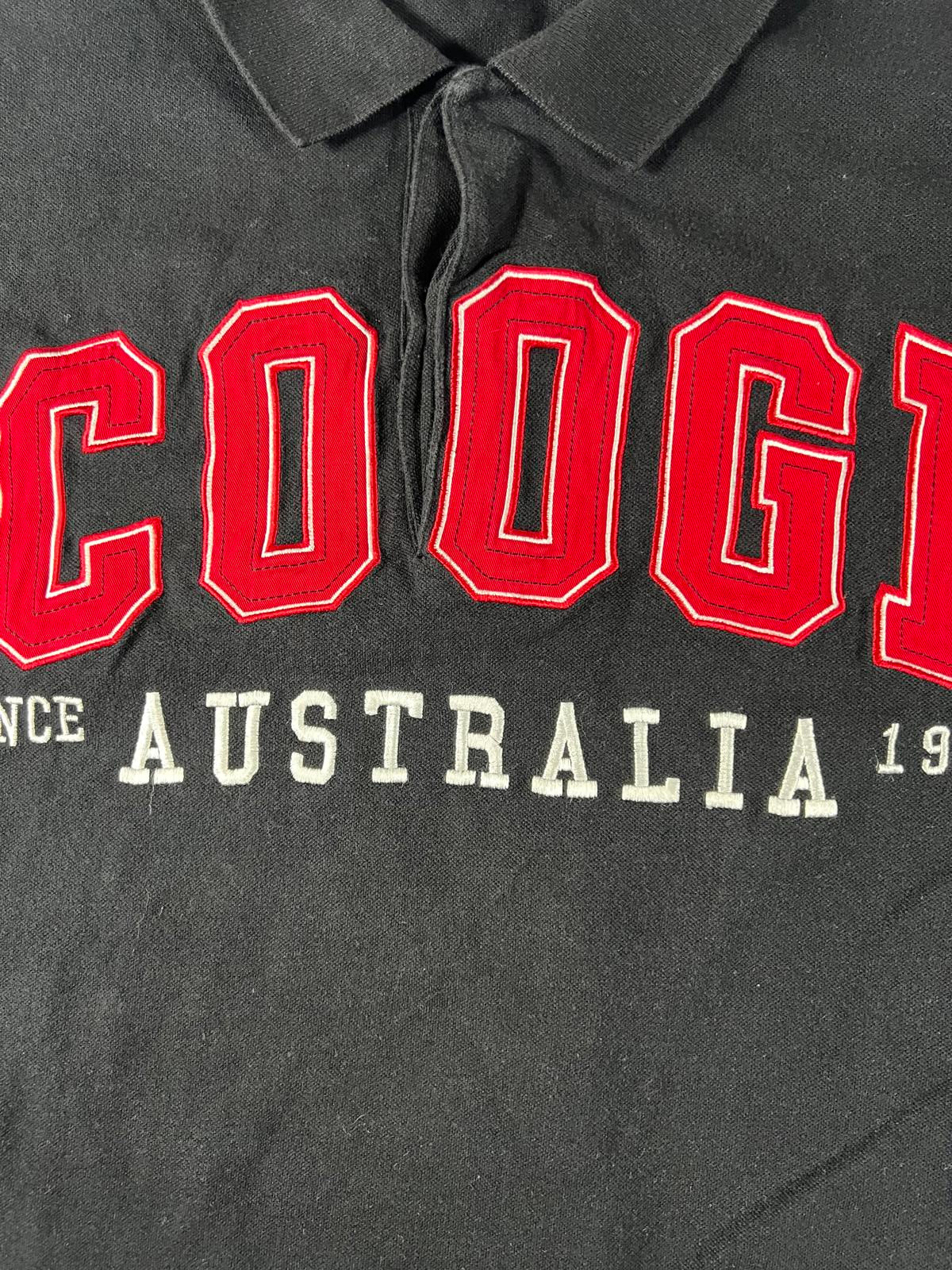 Coogi Australia 1969 Men's Black Polo Shirt