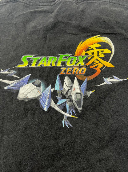 Black Flight Crew star fox zero Graphic T-Shirt