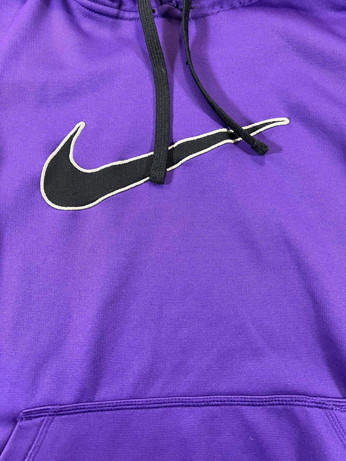 Nike Therma-Fit Purple and Black Hoodie Size Small