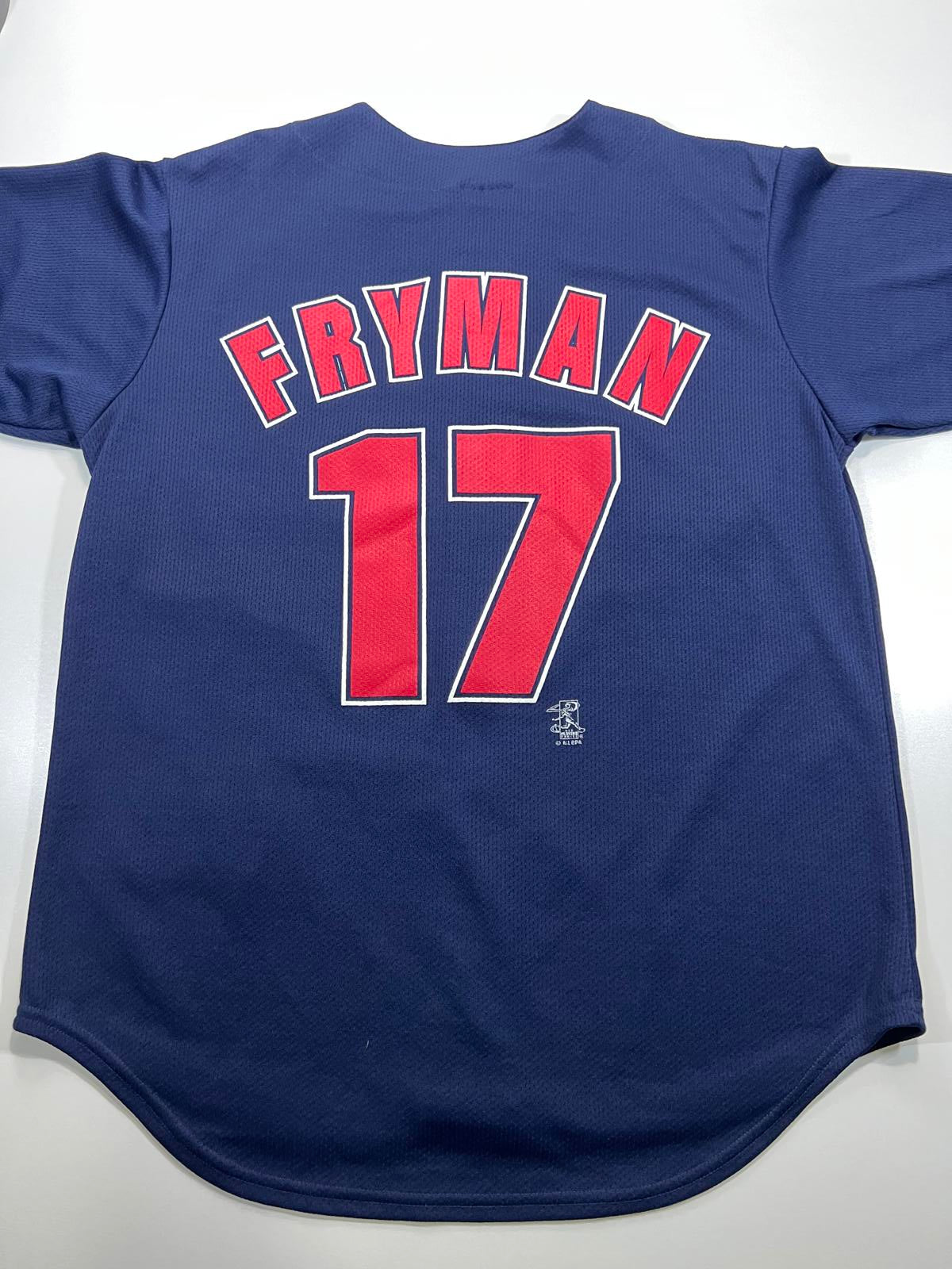 TrueFan Cleveland Indians Baseball Jersey fryman