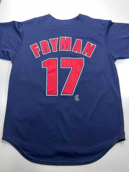 TrueFan Cleveland Indians Baseball Jersey fryman