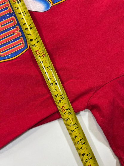 Vintage Mickey Inc Tomorrowland Disneyland Red T-Shirt