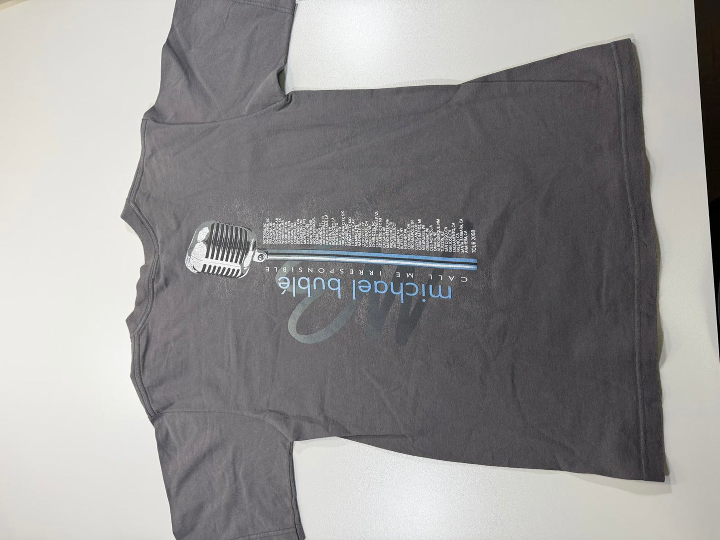 Vintage Michael Bublé Call Me Irresponsible Graphic T-Shirt