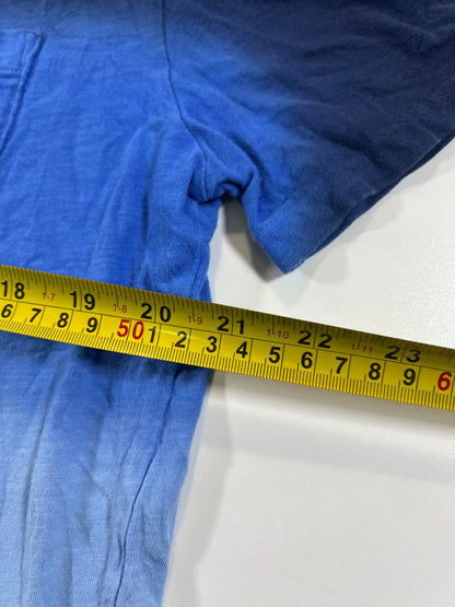 Polo Ralph Lauren Gradient Blue to White T-Shirt with Pocket