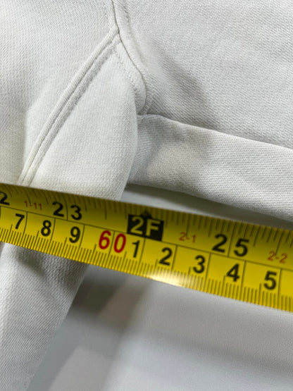 Nike White Hoodie with Leopard Print Logo