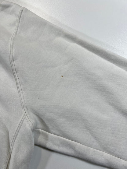 Nike White Hoodie with Leopard Print Logo