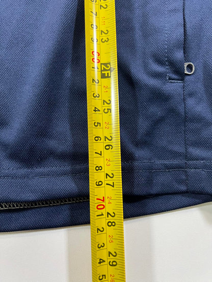 Nike Dri-FIT Navy Blue Full-Zip Athletic Jacket