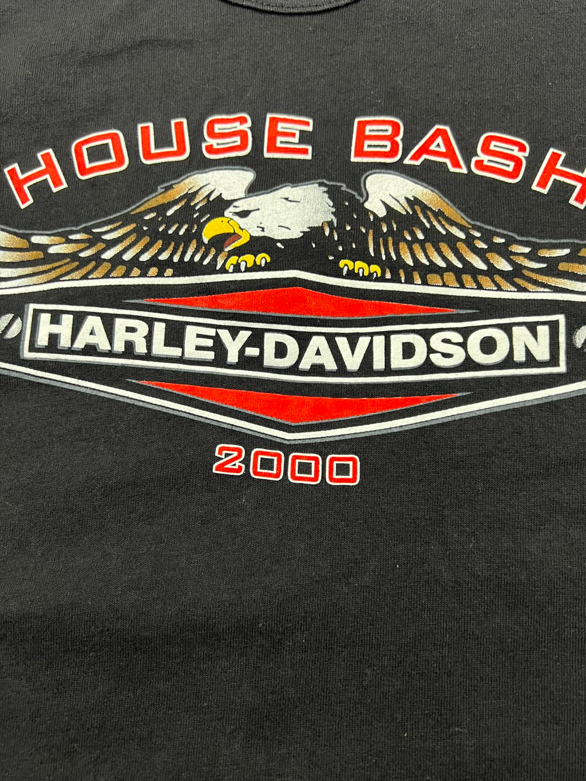 Harley-Davidson House Bash 2000 Black Tank Top