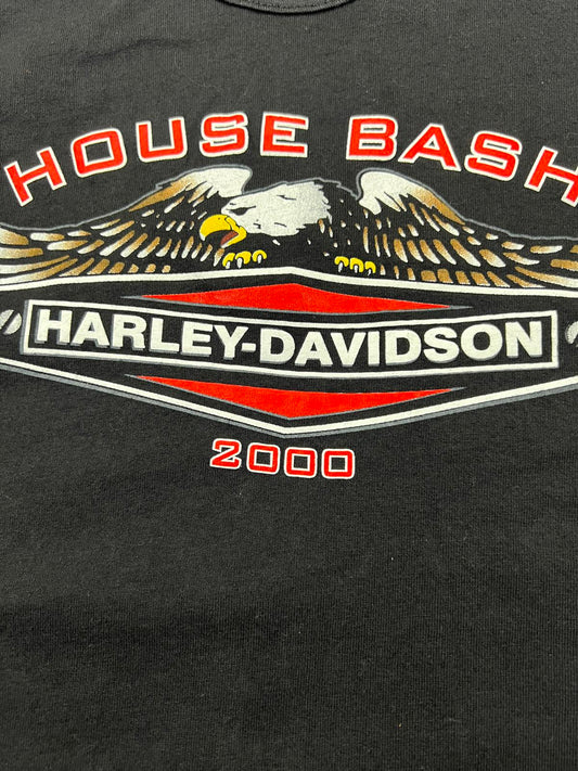 Harley-Davidson House Bash 2000 Black Tank Top