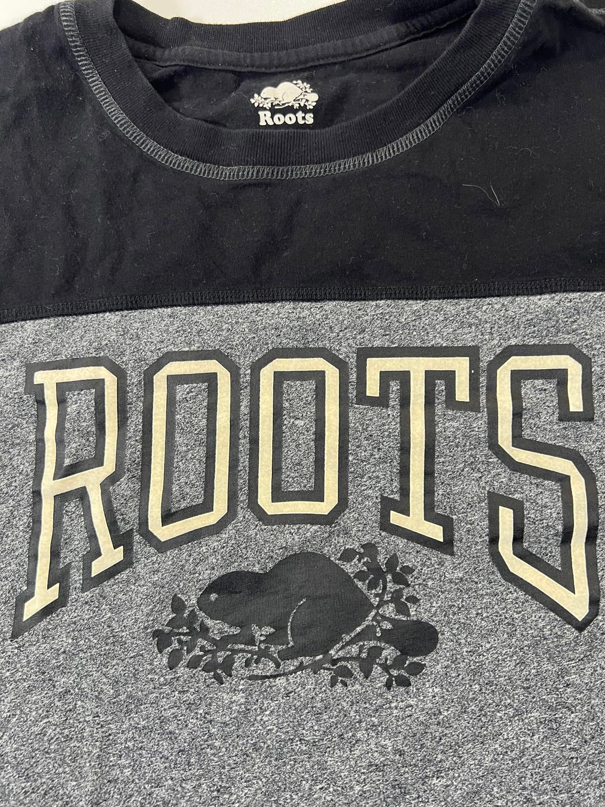 Roots Men's Long Sleeve Crew Neck Shirt , Size Large