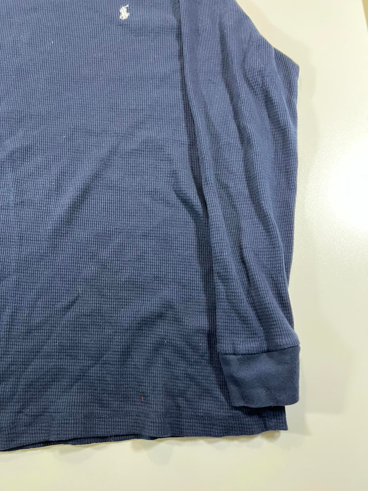 Polo Ralph Lauren Men's Navy Thermal Long Sleeve Size 4XLT