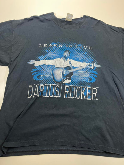 Darius Rucker 'Learn to Live' Graphic T-Shirt XL