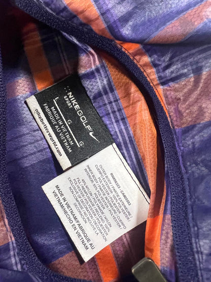 Nike Men's Plaid Puffer Vest reversible