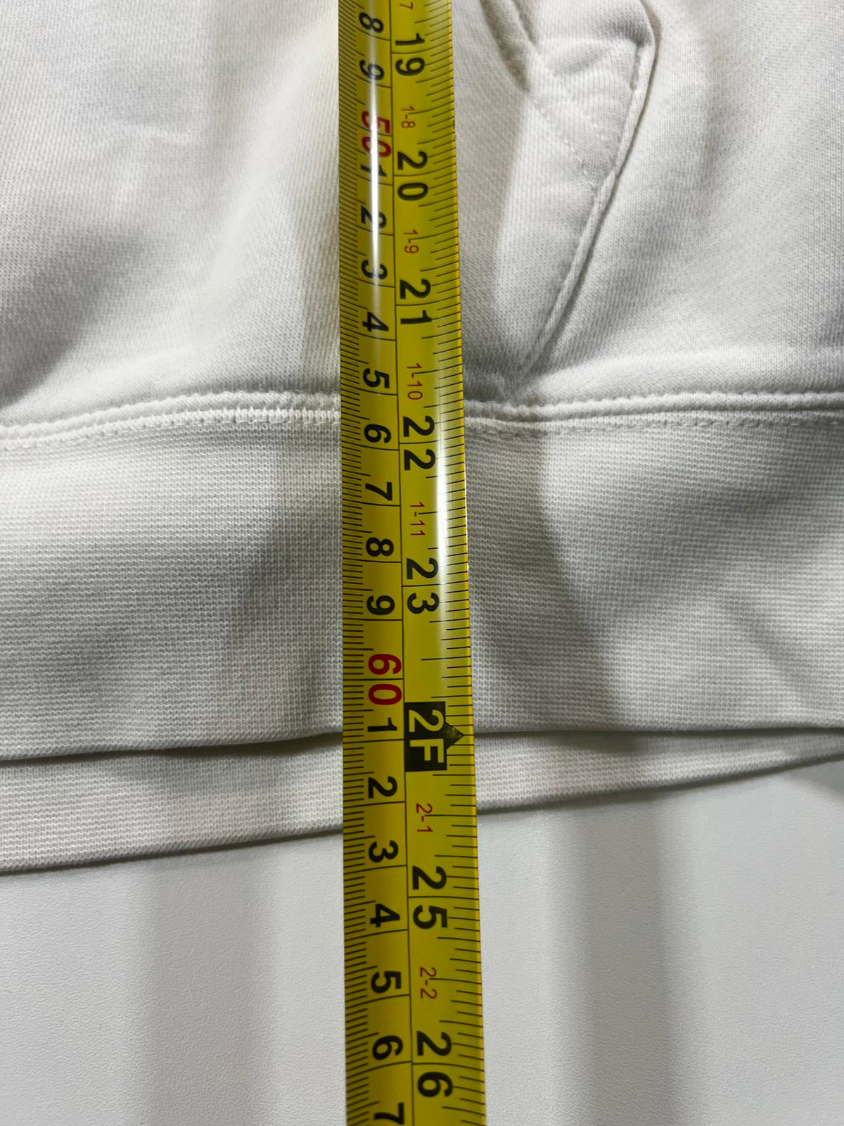 Nike White Hoodie with Leopard Print Logo