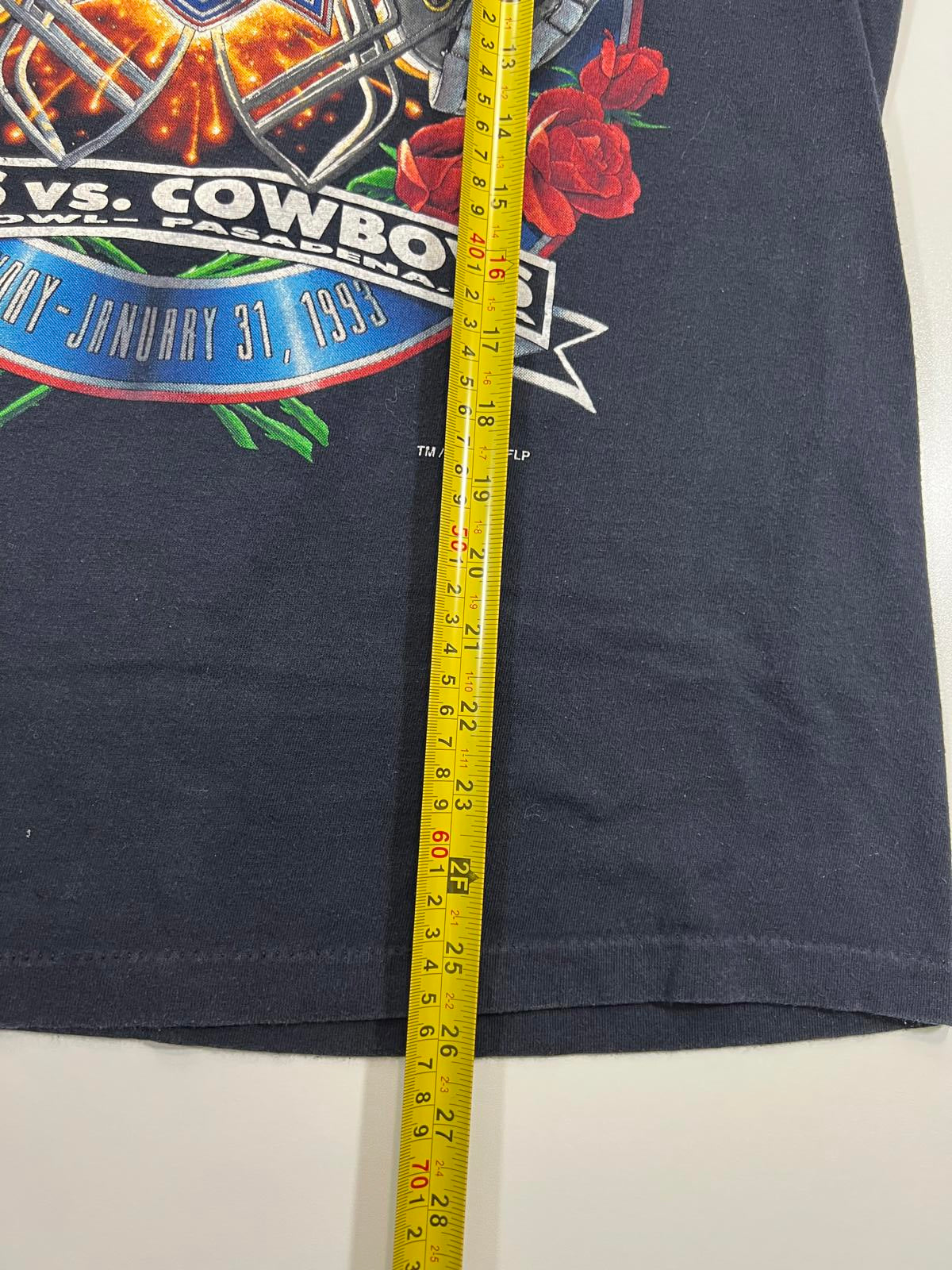 Vintage Super Bowl XXVII Bills vs Cowboys T-Shirt