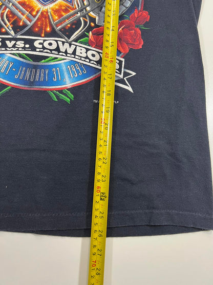 Vintage Super Bowl XXVII Bills vs Cowboys T-Shirt