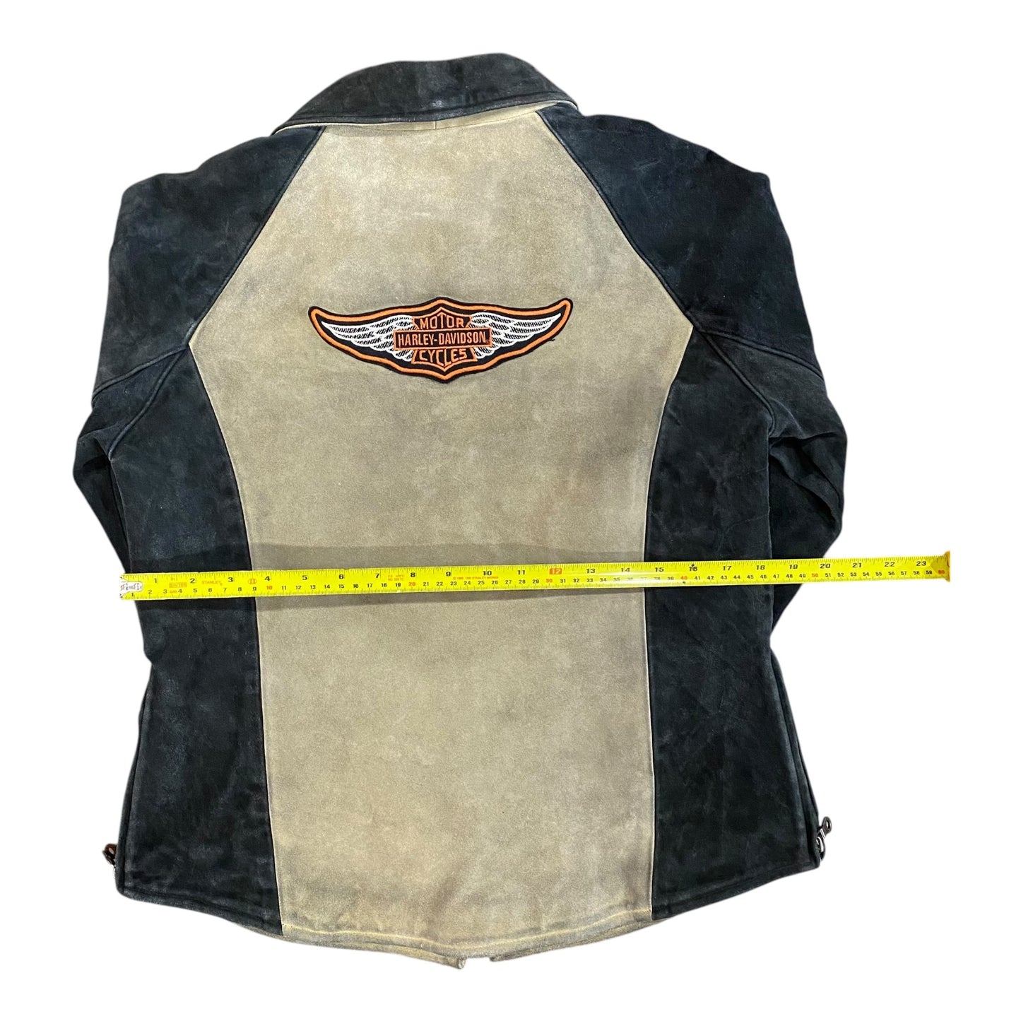 Harley Davidson Suede Biker Jacket