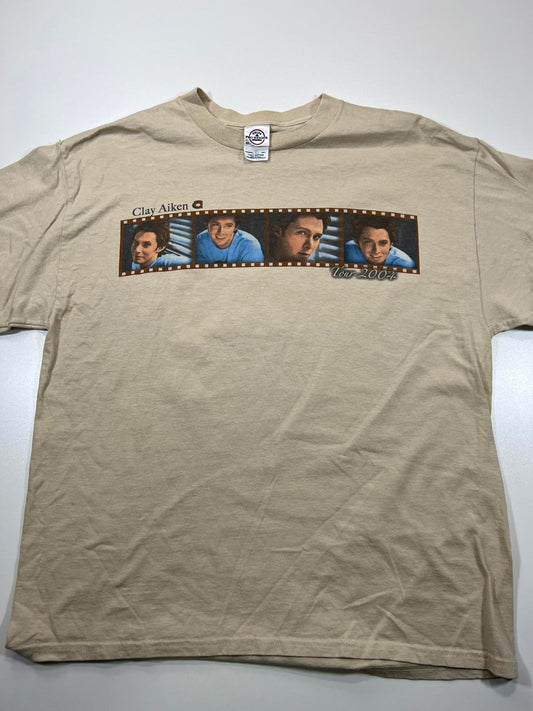 Clay Aiken 2004 Tour Vintage T-Shirt