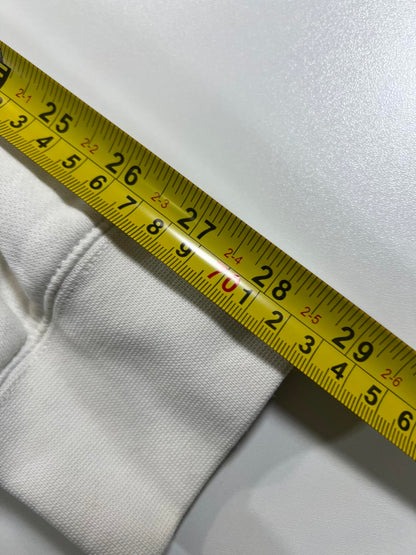 Nike White Hoodie with Leopard Print Logo