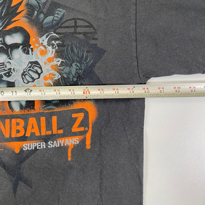 VTG Dragon Ball Z Super Saiyans Vegeta Anime Faded Thrashed DBZ T-Shirt Size XL